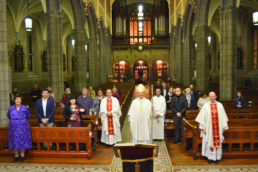 Photo of the launch of the Dromore Synodal Pathway